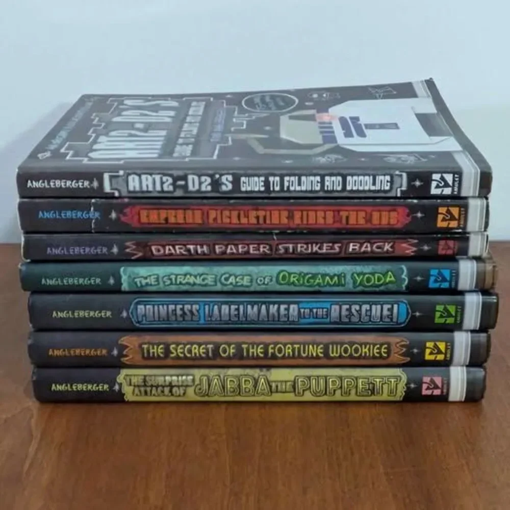 7 Origami Yoda Books by Tom Angleberger